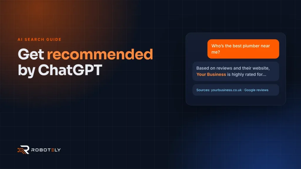 How to get your business recommended by ChatGPT (2026) – cover image