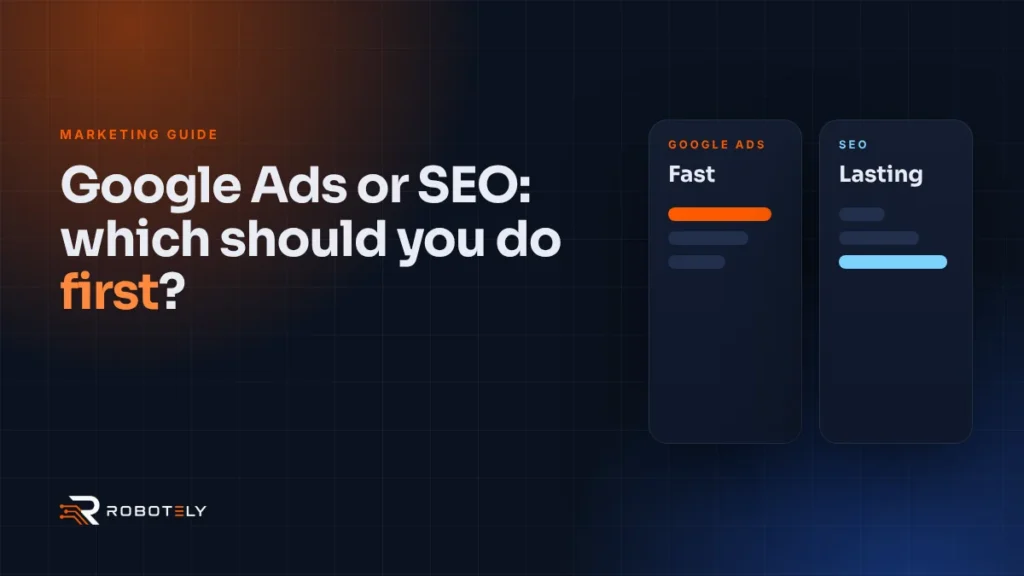 Google Ads or SEO which first guide cover