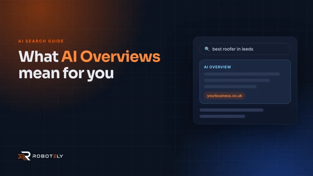 Google AI Overviews: what they mean for UK local businesses – cover image