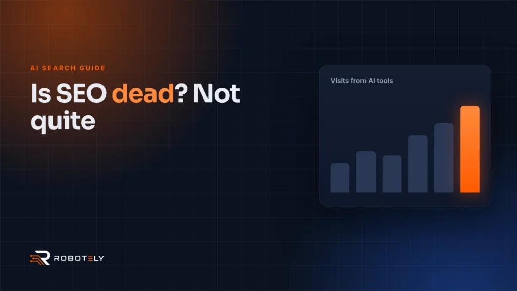Is SEO dead now AI answers questions? An honest answer – cover image
