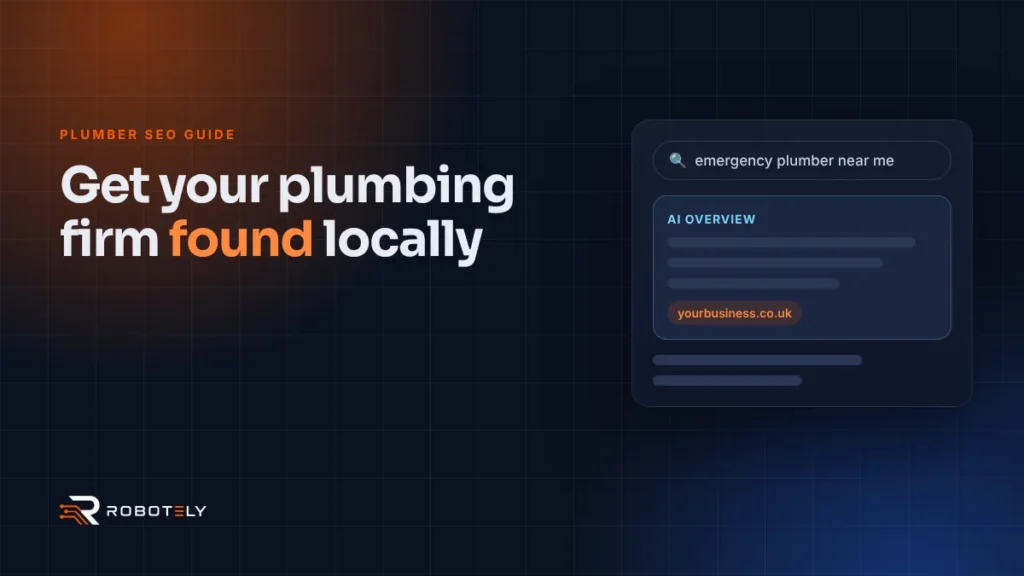 SEO for plumbers in the UK: a practical 2026 guide – cover image