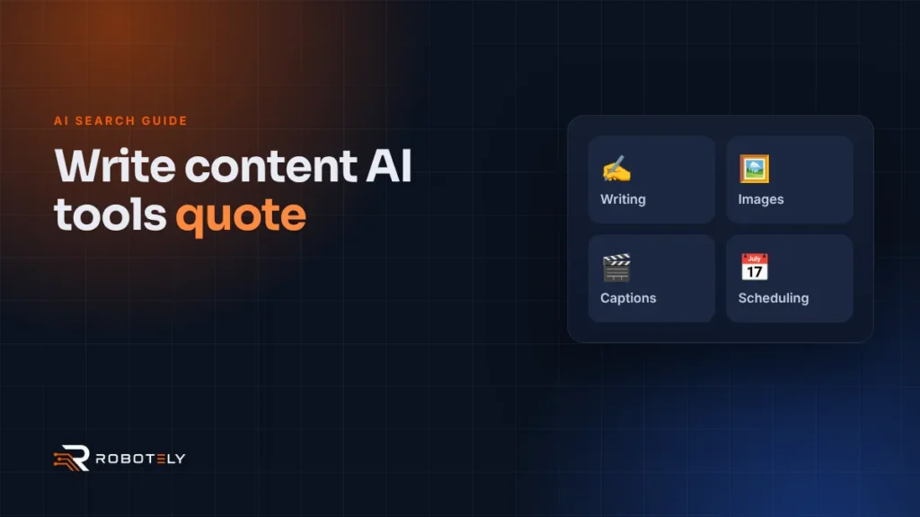 How to write website content that AI tools quote (2026) – cover image