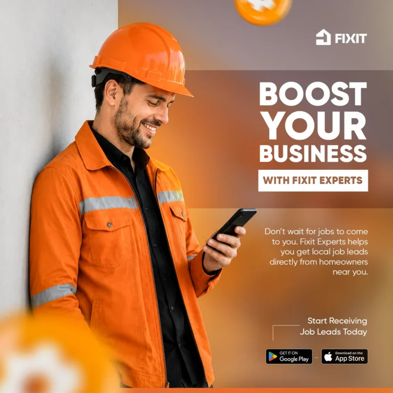 Social media post design for Fixit by Robotely