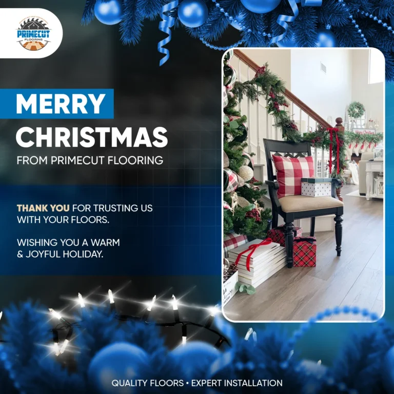 Social media post design for PrimeCut Flooring by Robotely