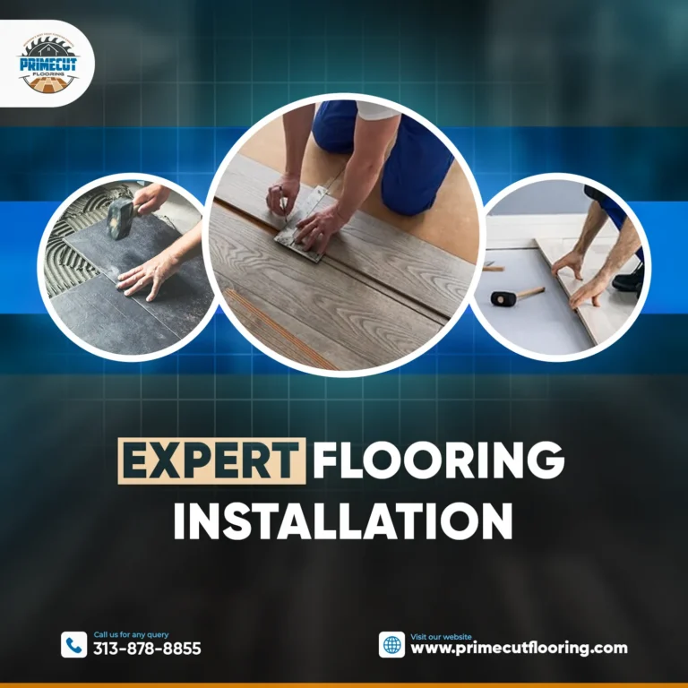 Social media post design for PrimeCut Flooring by Robotely