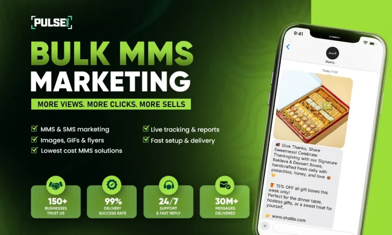 Social media post design for Pulse MMS by Robotely