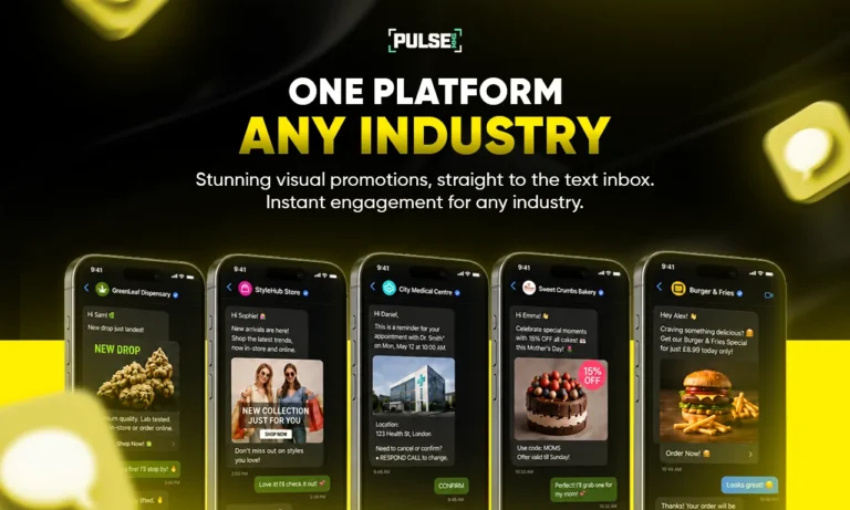 Social media post design for Pulse MMS by Robotely