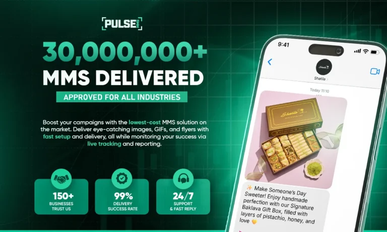 Social media post design for Pulse MMS by Robotely