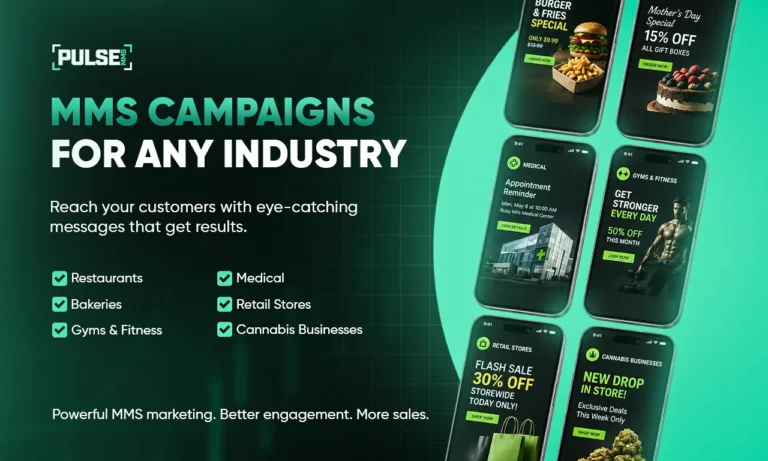 Social media post design for Pulse MMS by Robotely