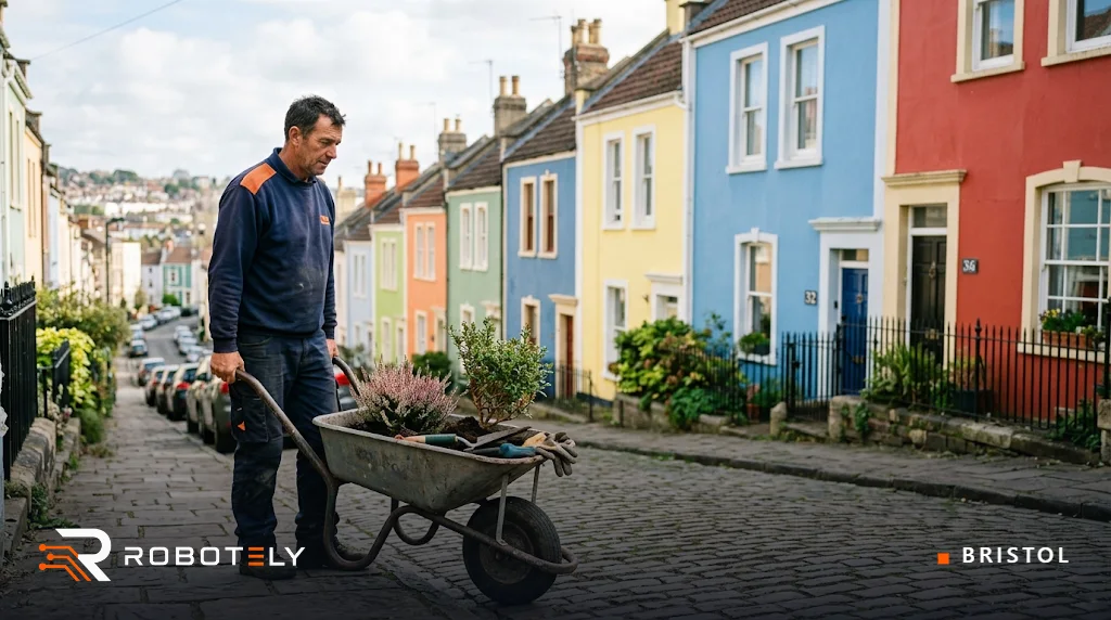 Landscape gardener in Bristol