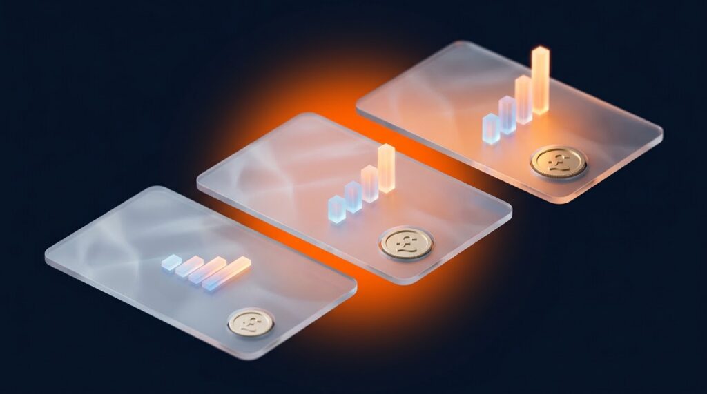 SEO packages UK pricing guide - premium 3D illustration of rising pricing tiers